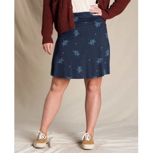 True Navy Spray Print