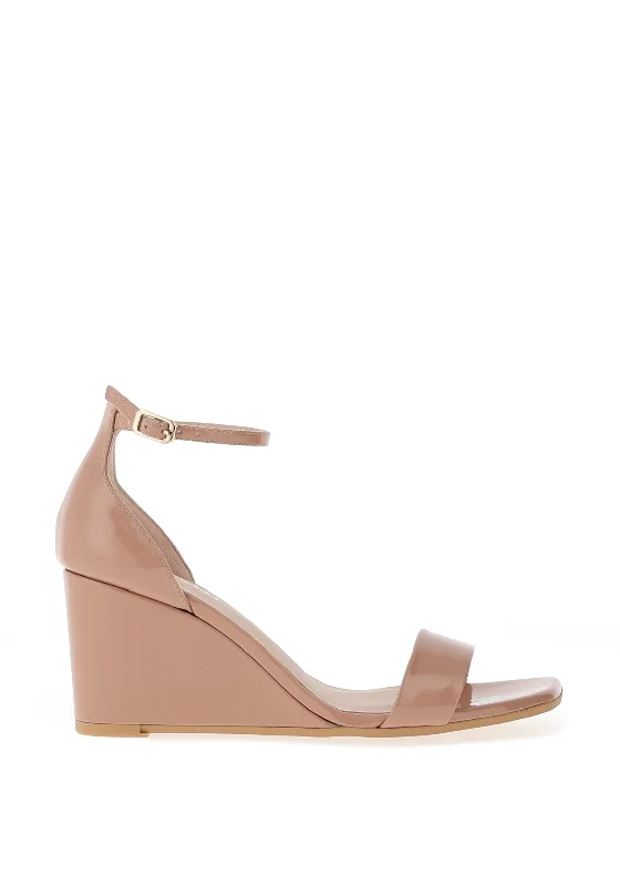 Lodi Lismer Wedge Heeled Sandals, Nude