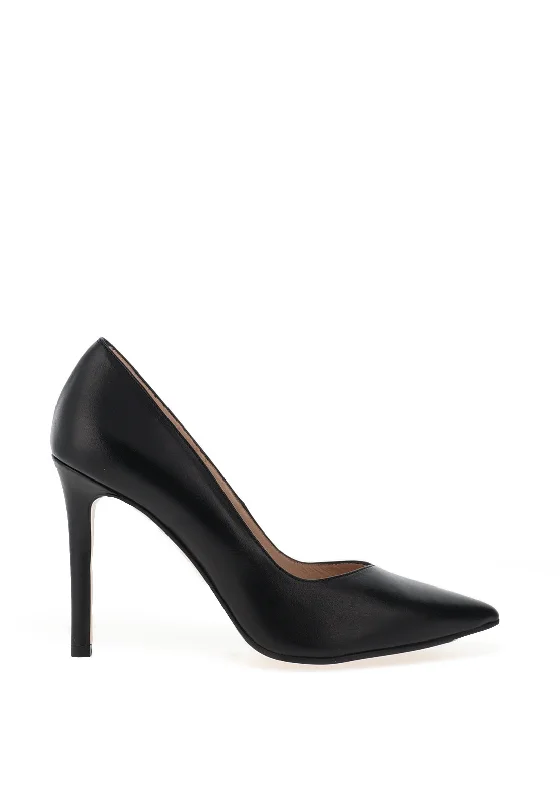 Lodi Victory Leather Court Shoe, Kalima Black