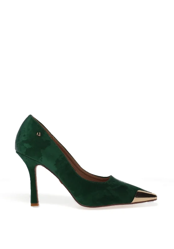 Una Healy Daytime Pointed Toe Heels, Emerald Marble