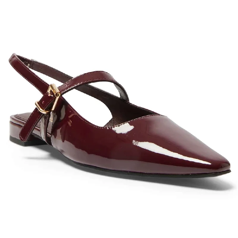 Bianca Flat in Wine Patent