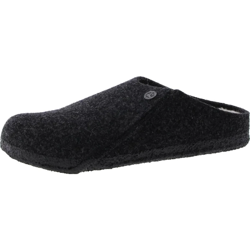 Birkenstock Womens Wool Slip On Mules