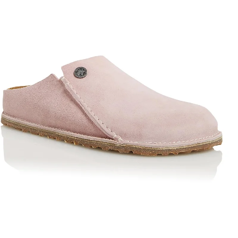 Birkenstock Womens Zermatt Suede Slip On Flat Flat Shoes