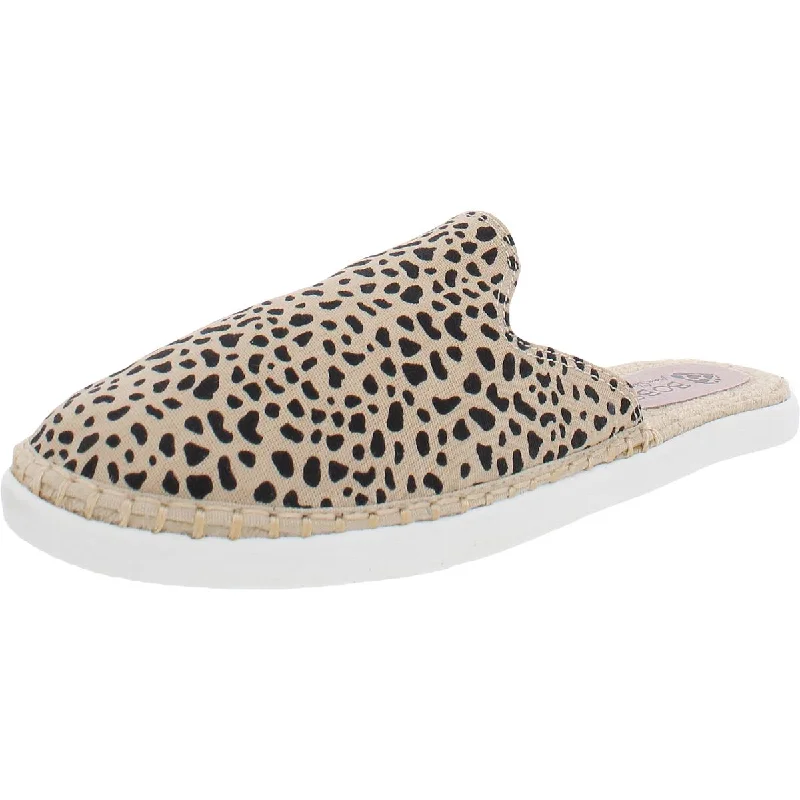 BOBS From Skechers Womens City Shuffles-GATO SQUAD Canvas Slip-On Mules