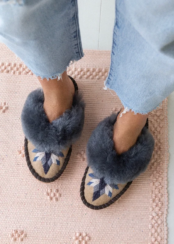 Women's Sheepskin Slipper Mules – Salt Plains