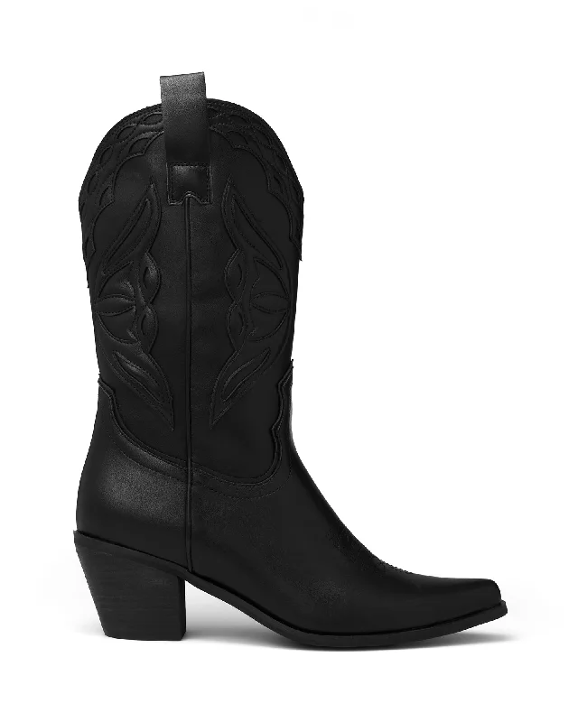 Chicago Cowboy Boot Black