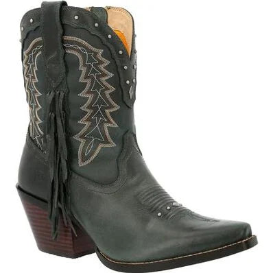 Crushâ by DurangoÂ Womens Vintage Teal Bootie Western Boot