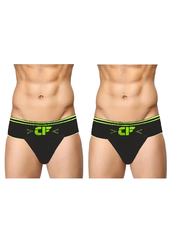 Champs fighter Back Cover Black Nexa Gym Cotton Sports underwear