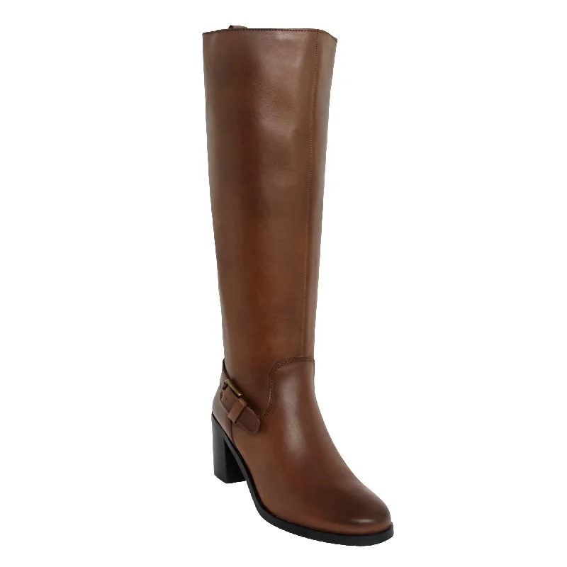 Ladies Long Boots - 110002 Cigar