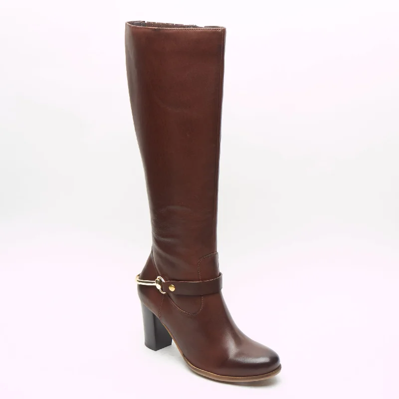 Ladies Long Boots - 65781 Brown