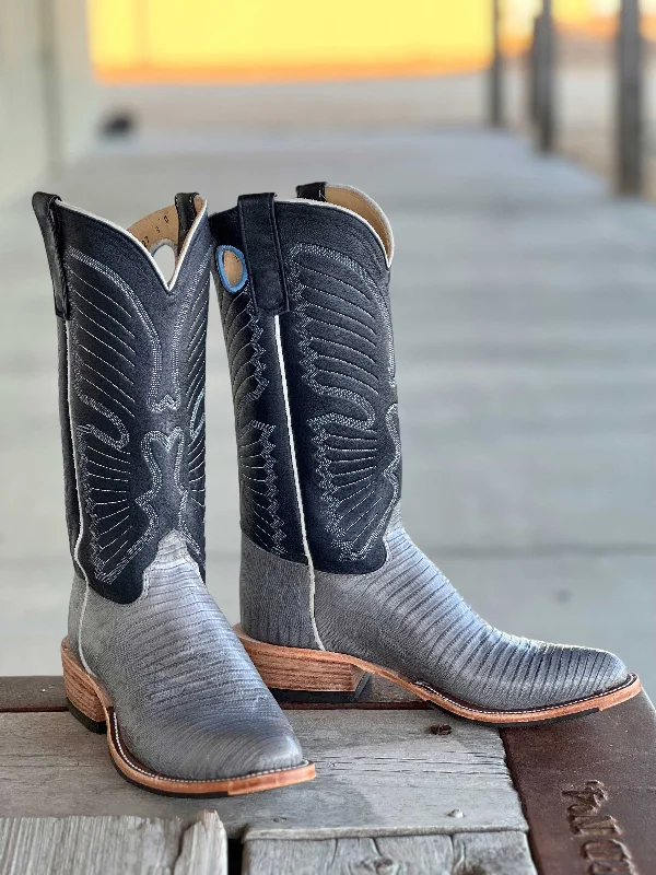 Olathe Boot Co. | Grey Lizard Boot