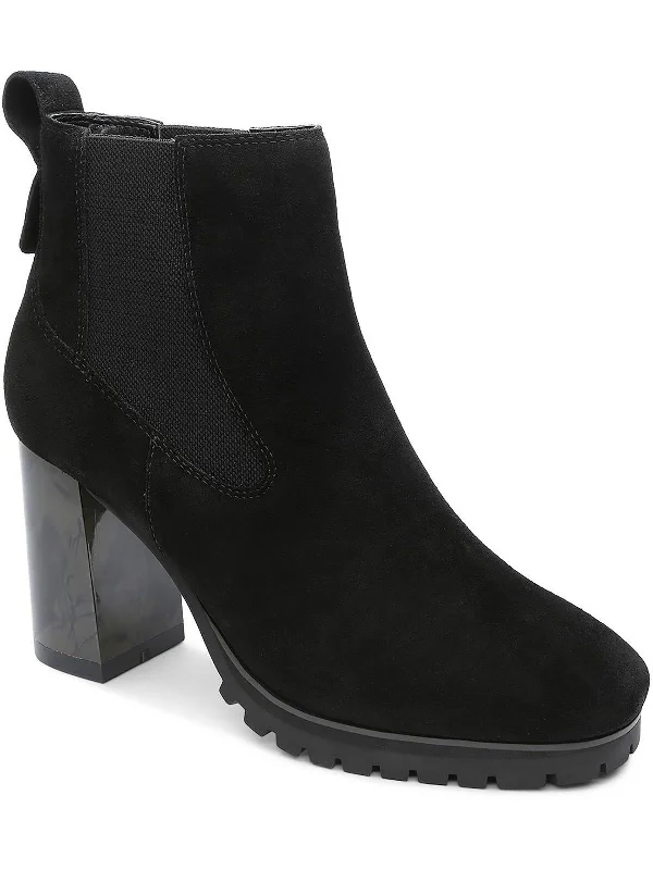 Ravish  Womens Pull On Ankle Chelsea Boots