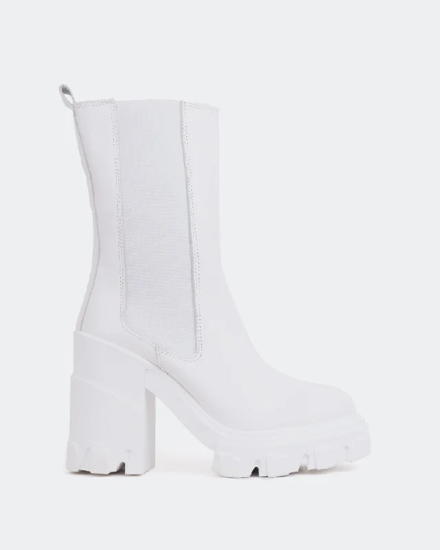 Rossland White Leather